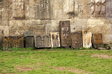 古老的修道院足以在亚美尼亚图片
