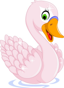 鹅卡通图片-鹅卡通素材-鹅卡通插画-摄图新视界