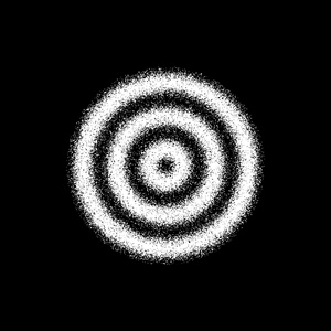 白色抽象圆圈徽章图片