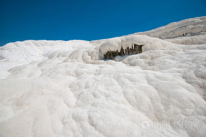 Pammukale 的全景视图