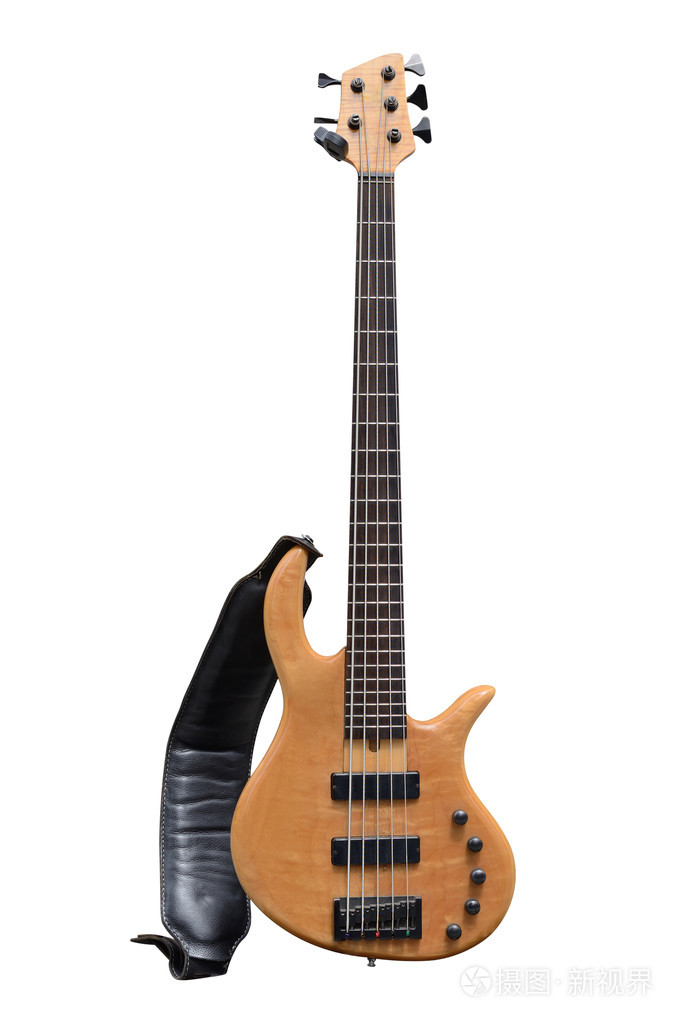 摄图新视界 照片 艺术 孤立在白色背景上的电吉他.