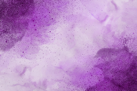 抽象色彩缤纷水彩背景色调的紫色照片