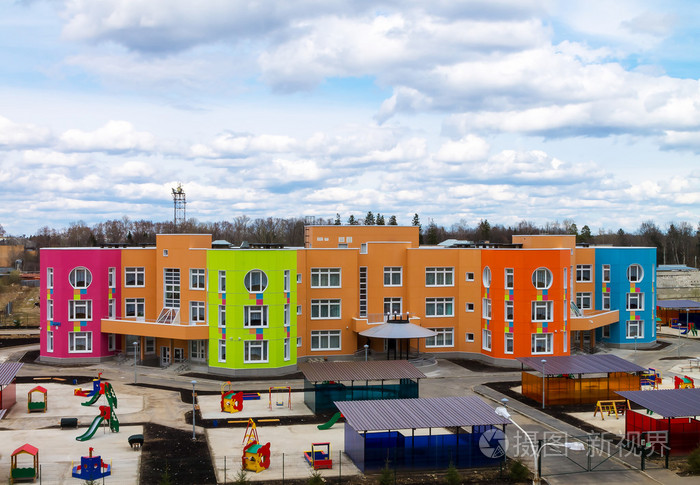 在俄罗斯新幼儿园