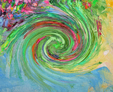 油画, 艺术画图像的颜色, 油漆, 画布上的纹理照片
