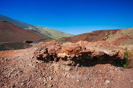 意大利埃特纳火山岩石图片