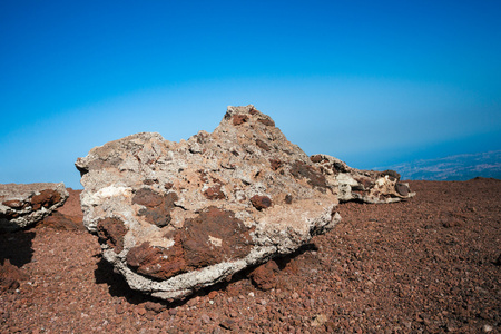 意大利埃特纳火山岩石图片