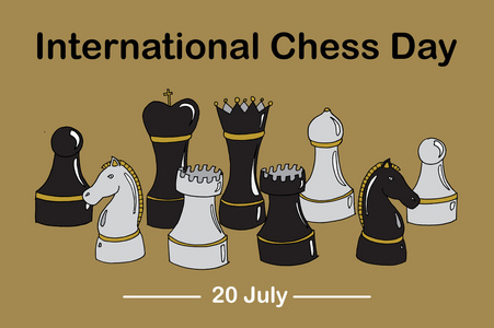 国际象棋素描图片-国际象棋素描素材-国际象棋素描插画-摄图新视界