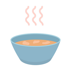 热射病热热的汤图标卡通.单从大病了,病的病图标集照片