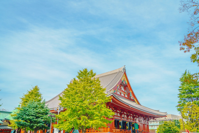 在浅草日本浅草寺