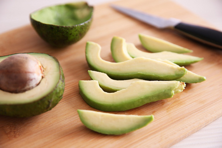 牛油果切图片