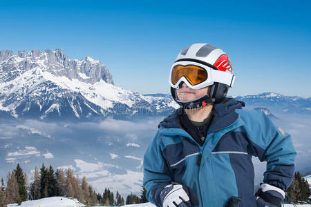 阿尔卑斯山 滑雪 运动 埃尔莫 乐趣 假期 旅行 泰洛 全景图