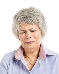 悲伤的表情照片