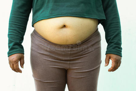 肥胖问题的概念,饮食促进健康照片