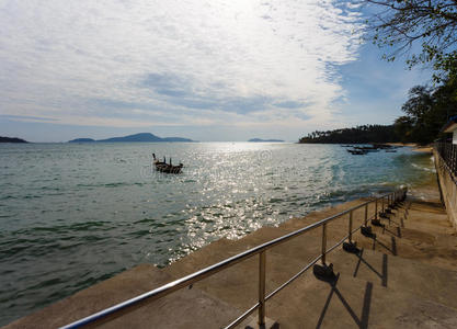 地平线 的里雅斯特 海的 泰国 风景 自然 利马索尔 海洋