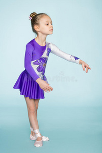芭蕾舞演员 小孩 舞者 运动 健身 女孩 白种人 乐趣 跳舞