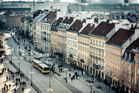 华沙中央步行街