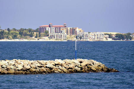 全景 风景 海岸线 概述 城市 假日 海湾 路堤 海洋 吸引力