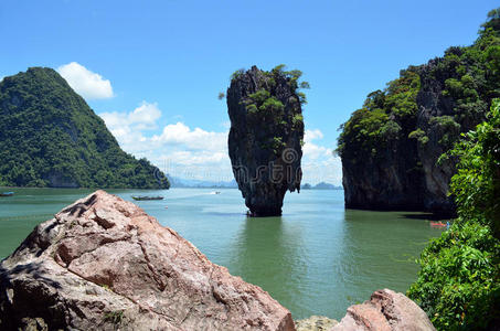 海洋 天空 旅行 旅游业 自然 泰语 亚洲 假期 岩石 债券