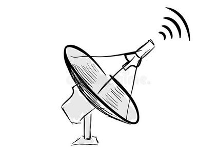 卫星接受图片-卫星接受素材-卫星接受插画-摄图新视界
