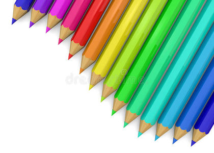 彩色铅笔3D