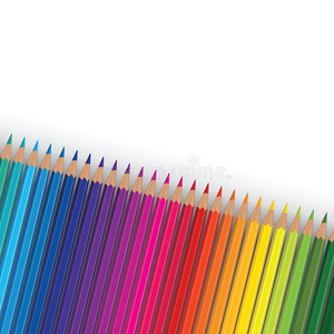 铅笔彩虹