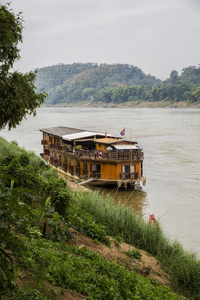 琅勃拉邦 自然 老挝 丘陵 风景 旅游 全景 三角洲 石灰岩