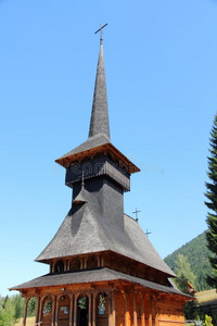 罗马尼亚的木教堂