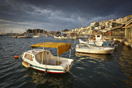 大都市 首都 希腊语 地中海 假日 娱乐 钓鱼 城市 雅典