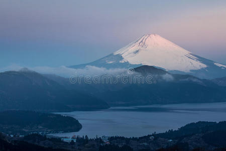 富士山湖哈肯日出