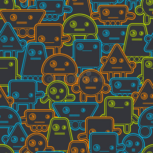 纳米技术卡通图片