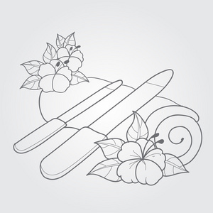 美容院的五金美甲.女美甲师正在用电动指甲锉刀在女性手指上修指甲.