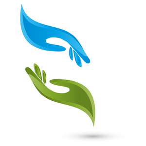 两只手,logo ergotherapie seelsorge照片