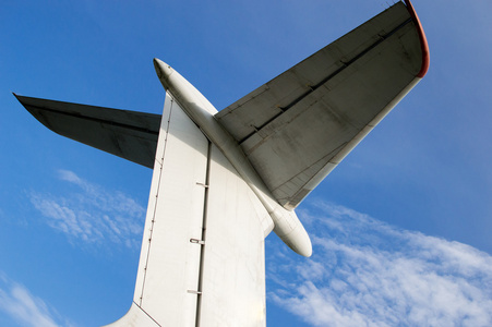 飞机尾图片