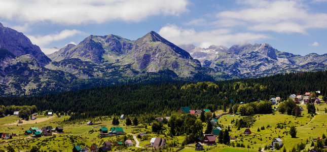 自然山景观黑山图片