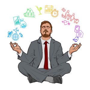 心态放松放松和工作的平衡概念照片