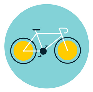 白色的自行车轮子图片