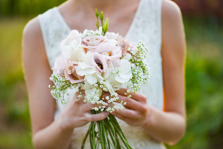 婚礼小清新捧花图片-婚礼小清新捧花素材-婚礼小清新捧花插画-摄图新