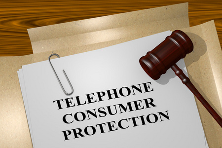 电话消费者保护的概念图片