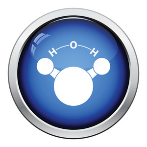 图标的化学分子水图片