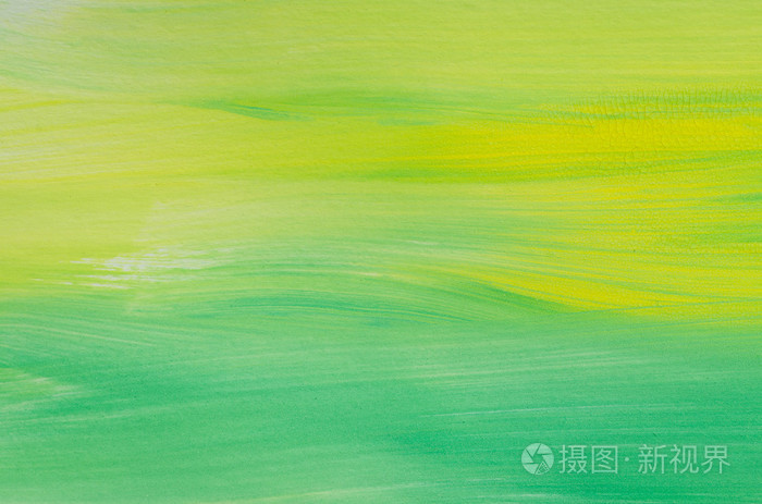 绿色水彩背景纹理