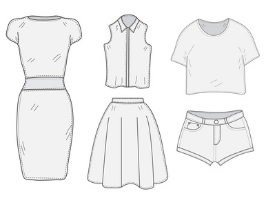 衣服手绘涂鸦风格.照片