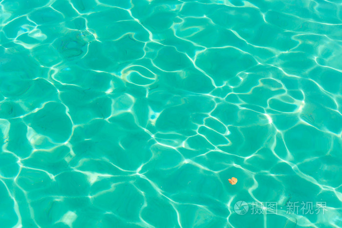 海洋蓝色波纹水波