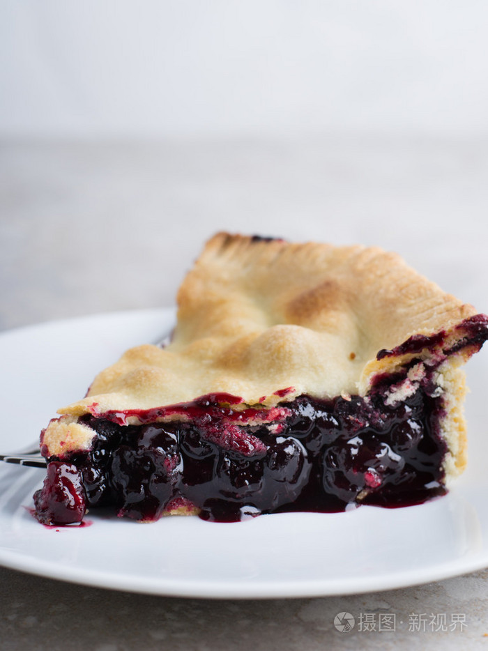 经典夏天蓝莓馅饼