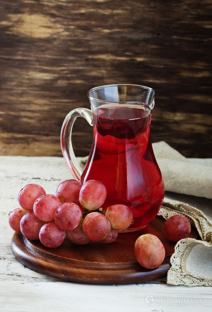 新鲜葡萄汁照片-正版商用图片1oxrri-摄图新视界