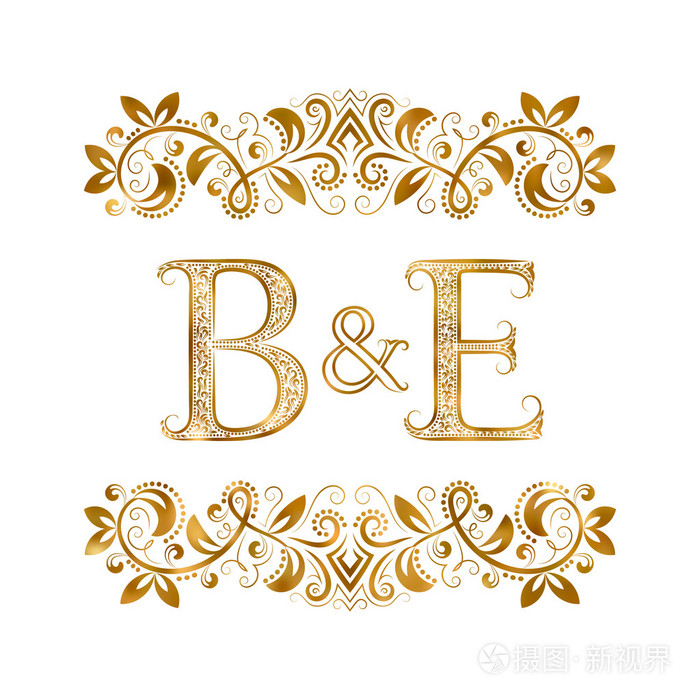 B 与e 老式英文缩写标志符号插画 正版商用图片1oy4oy 摄图新视界 B 与e 老式英文缩写标志符号插画 正版商用图片1oy4oy 摄图新视界