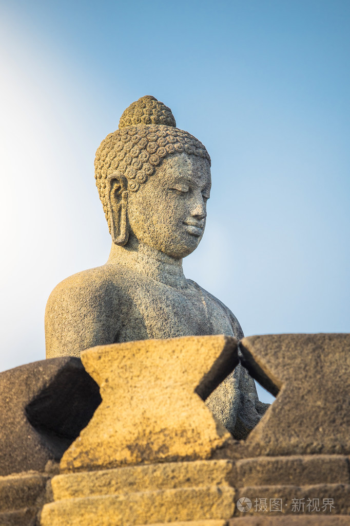 婆罗浮屠日惹indone佛寺佛像