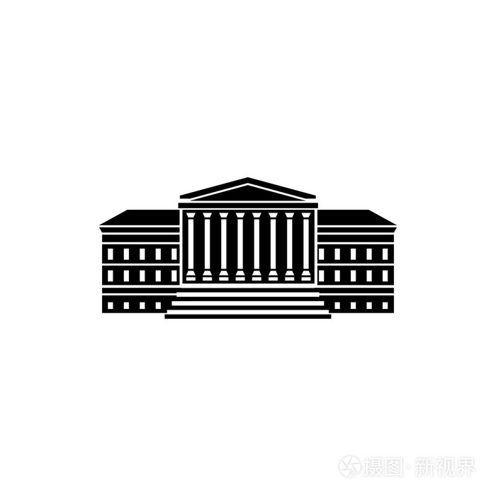 政府大楼与列图标