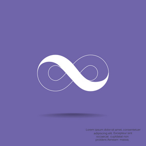 简单无限符号照片