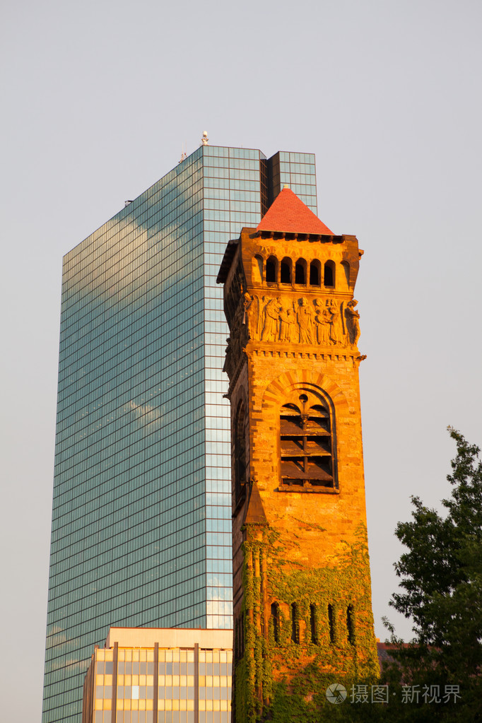 波士顿第一浸信会教堂在马萨诸塞州美国