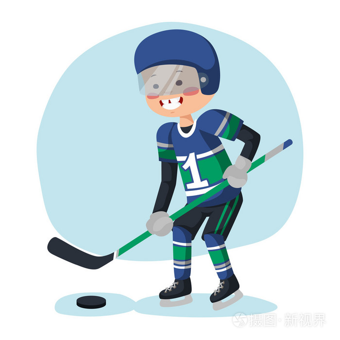 冰上曲棍球球员